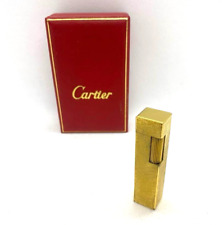 Caja de caja de oro encendedor vintage Cartier segunda mano  Embacar hacia Mexico