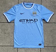 Kit de camisa futbol Nike Manchester City 2013-2014 Home Soccer Fifa comprar usado  Enviando para Brazil