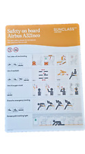 Airline safety card for sale  Shipping to Ireland