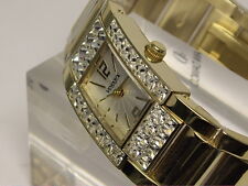 Reloj Vendoux para mujer en acero inoxidable dorado ipg swarovski MD19050 3 atm segunda mano  Embacar hacia Argentina