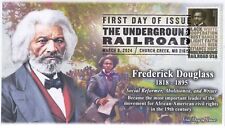 24-075, 2024, The Underground Railroad, cubierta de primer día, matasellos ilustrados, gratis segunda mano  Embacar hacia Argentina