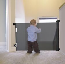 Retractable Baby Gate 33" tall, Extends to 55” Wide, Mesh Safety Dog Gate, White, used for sale  Shipping to South Africa