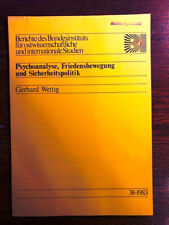 Wettig gerhard psychoanalyse gebraucht kaufen  Berlin