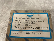 Schüco 205299 blechschrauben gebraucht kaufen  Stadtoldendorf