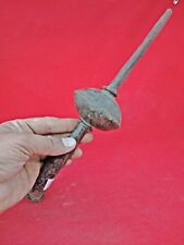 1900's Antique Old Collectible Hand Carved Mughal Spear Head Lance Dagger Point for sale  Shipping to South Africa