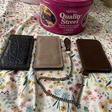 leather biker wallet with chain for sale  BURY ST. EDMUNDS