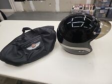 2003 Harley Davidson 100º Aniversário Capacete de Rosto Aberto Completo Tamanho 2XL com Bolsa comprar usado  Enviando para Brazil