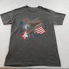 Camiseta masculina de algodão resistente Fender Jaguar guitarra águia bandeira americana M comprar usado  Enviando para Brazil