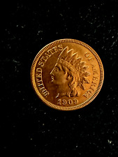 Centavo cabeza india 1909. Hermosa moneda, se ve como nueva/bu roja. Ideal para un Coll. segunda mano  Embacar hacia Argentina