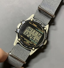 Vintage TIMEX Atlantis 100m Relógio Masculino Digital Relógio Cronógrafo Indiglo comprar usado  Enviando para Brazil