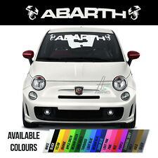 Sticker fiat abarth for sale  Shipping to Ireland