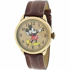 Usado, Disney MCK959 Mickey Mouse unissex tom dourado e couro clássico relógio de mão móvel comprar usado  Enviando para Brazil