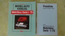 Matchbox modellauto katalog gebraucht kaufen  Wiederitzsch,-Lindenthal