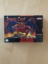 Demon‘s Crest Box Snes Wie Neu Like New Near Mint Sammlung Lot Super Nintendo US comprar usado  Enviando para Brazil