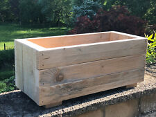 Rustic wood box for sale  UK