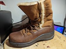 Botas de caminhada Dansko Chris couro shearling inverno panturrilha média UE 41 EUA 9,5 EUC! comprar usado  Enviando para Brazil