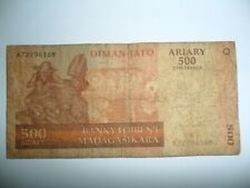 Banconota 500 ariary usato  Reggio Calabria