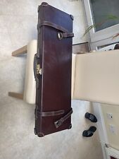 Leather shotgun case for sale  WOKING