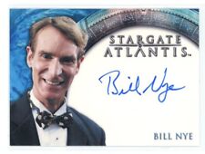 2009 Rittenhouse Stargate Atlantis Bill Nye Stargate Heroes Auto Autograph for sale  Shipping to South Africa