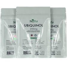 Usado, Ubiquinol 200 mg cápsulas blandas de máxima resistencia (biodisponible Q10) - vegano segunda mano  Embacar hacia Argentina