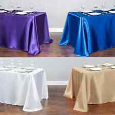 Rectangle satin tablecloth for sale  Shipping to Ireland