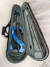 Stagg EVN Electric Violin Outfit - Metallic Blue for sale  Shipping to South Africa