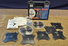 Freud Super Dado SD508 Anti-Kickback Design 8" Saw Blade Kit Set Steel Plates, used for sale  Shipping to South Africa