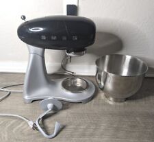 Smeg 50's Retro Style Aesthetic Black Stand Mixer 600W SMF01BLUS  Tested  for sale  Shipping to South Africa