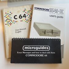 Commodore manuals bundle for sale  HAVERHILL