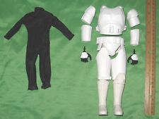 Usado, Lote 1/6 Body Armor & Bodysuit ~ 12" Imperial Stormtrooper Star Wars Conjunto Personalizado comprar usado  Enviando para Brazil