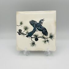 Blue Jay Vintage Ceramic Tile/Trivet, used for sale  Shipping to South Africa