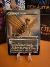 MTG Ancient Gold Dragon Commander Battle for Baldur's Gate Borderless Mythic quase perfeito comprar usado  Enviando para Brazil