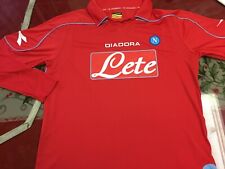 2008 Napoli manga larga camiseta de fútbol americano era L Hamsik Lavezzi segunda mano  Embacar hacia Argentina
