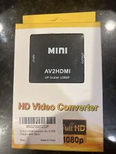 Adaptador conversor RCA para HDMI AV 1080P para TV áudio vídeo composto CVBS AV2HDMI comprar usado  Enviando para Brazil