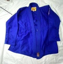 Kimono e calça GI Fuji Victory Jiu-Jitsu artes marciais algodão azul tamanho A3 NOVO, usado comprar usado  Enviando para Brazil