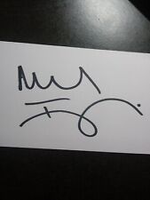 MICHAEL IMPERIOLI Ręcznie podpisana karta z autografem 3X5 - aktor- sopran i goodfellas, używany na sprzedaż  Wysyłka do Poland
