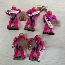 5 peças Halo Mega Construx rosa vetor poder tático + rifle de assalto + suporte comprar usado  Enviando para Brazil