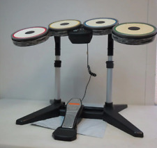 Xbox 360 Rock Band Beatles conjunto de bateria sem fio autêntico pedal testado funciona comprar usado  Enviando para Brazil