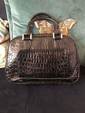 Black shiny handbag. for sale  ILFORD