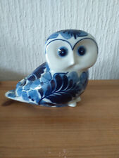 Ceramic owl blue for sale  SOUTHPORT