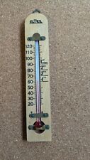 Vintage wooden thermometer for sale  RUGBY