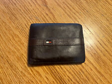 Billetera plegable para hombre Tommy Hilfiger de cuero marrón plegable segunda mano  Embacar hacia Argentina