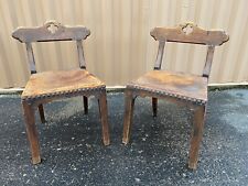 Pair oak chairs for sale  Saint Clair Shores