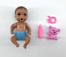 I CAN BE BABYSITTER/CUIDADOR Hispânica Krissy Barbie boca aberta BABY com mamadeira comprar usado  Enviando para Brazil