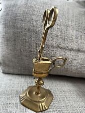 Vintage brass candle for sale  Shipping to Ireland