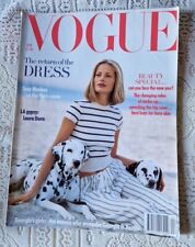 Vogue magazine april for sale  JOHNSTONE