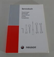 Servicebuch neuson baumaschine gebraucht kaufen  Jever