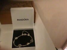 Silver pandora bracelet for sale  BLACKPOOL