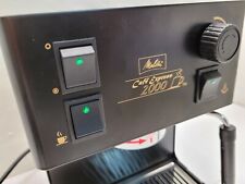 Máquina de espresso Melitta Cafe Express 2000 con espumadora de vapor - bomba de 15 bares segunda mano  Embacar hacia Argentina