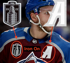 Avalanche Alternate Captain A + Stanley Cup Finals Jersey Patch Mikko Rantanen for sale  Shipping to South Africa